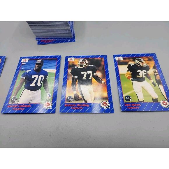 All World 1991 CFL Canadian Football Card Lot Vintage 100+ Cards - Picture 5 of 7